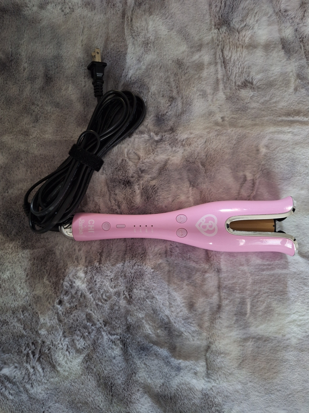 NWOT CHI X Barbie Hair Styling Tool - Pink Ceramic Curler Limitid Edition